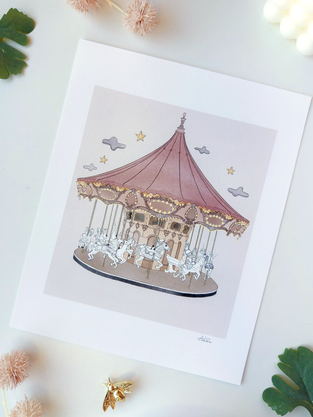 Art Print - Merry-Go-Round: Daylight Edition