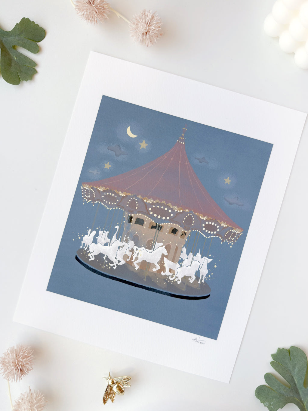 Art Print - Merry-Go-Round: Twilight Edition