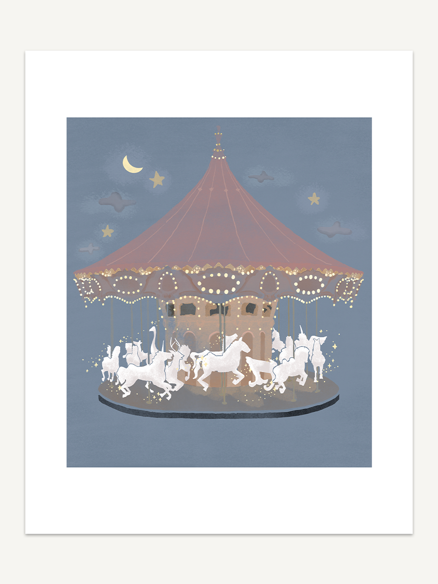 Art Print - Merry-Go-Round: Twilight Edition